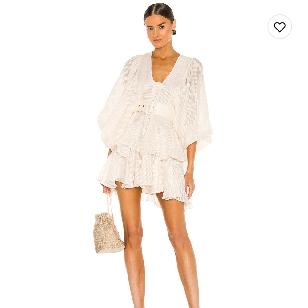 Shona joy draped mini dress
